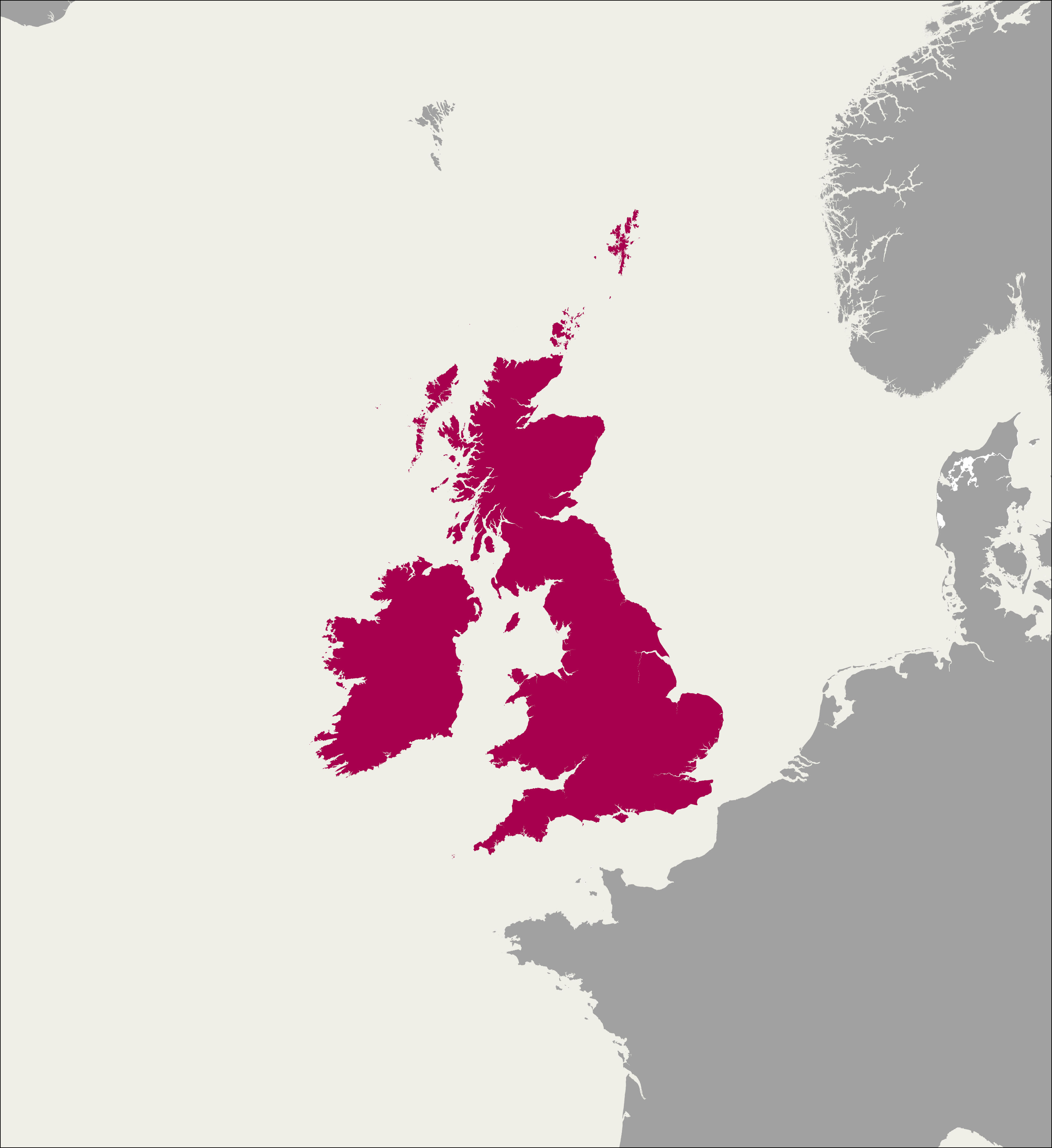 British Mission Map 1837
